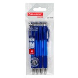 {{photo.Alt || photo.Description || 'Ручки шариковые автоматические СИНИЕ НАБОР 4 штуки BRAUBERG SUPER, линия 0,35 мм, 143382'}}