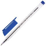 {{photo.Alt || photo.Description || 'Ручка шариковая масляная BRAUBERG Marine Classic, СИНЯЯ, трехгранная, корпус прозрачный, узел 0,7 мм, линия письма 0,5 мм, 141707'}}