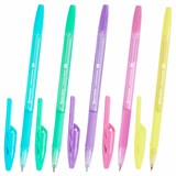 {{photo.Alt || photo.Description || 'Ручка шариковая с грипом BRAUBERG ULTRA GT PASTEL, СИНЯЯ, корпус ассорти, линия 0,35 мм, 144053'}}