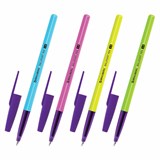 {{photo.Alt || photo.Description || 'Ручка шариковая BRAUBERG Офисная NEON COLOR, СИНЯЯ, корпус ассорти, пишущий узел 1 мм, линия письма 0,5 мм, 144200'}}