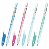 {{photo.Alt || photo.Description || 'Ручка шариковая STAFF CANDY PASTEL, синяя, игольчатый узел 0,6 мм, линия 0,3 мм, 144235'}}