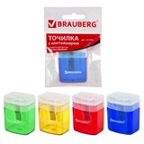 {{photo.Alt || photo.Description || 'Точилка BRAUBERG OfficeBox, с контейнером и крышкой, прямоугольная, в упаковке с подвесом, ассорти, 222494'}}