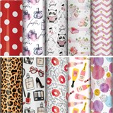 {{photo.Alt || photo.Description || 'Бумага упаковочная подарочная мелованная For Women, 70x100 см, 10 дизайнов ассорти, ЗОЛОТАЯ СКАЗКА, 591915'}}