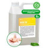 {{photo.Alt || photo.Description || 'Антисептик для рук и поверхностей спиртосодержащий (70%) 5 л GRASS DESO C9, дезинфицирующий, жидкость'}}