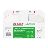 {{photo.Alt || photo.Description || 'Покрытия на унитаз LAIMA (Система V1), ADVANCED, 1/2 сложения, КОМПЛЕКТ 200 шт., 37х41 см, 128812'}}