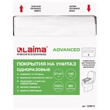 {{photo.Alt || photo.Description || 'Покрытия на унитаз LAIMA, ADVANCED, 1/4 сложения, КОМПЛЕКТ 100 шт., 37х41 см, 128813'}}