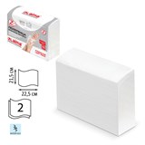 {{photo.Alt || photo.Description || 'Полотенца бумажные (1 пачка 190 листов) LAIMA (H2) PREMIUM UNIT PACK, белые, 23х21 см, Z-сложение, 126559'}}