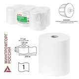 {{photo.Alt || photo.Description || 'Полотенца бумажные рулонные 200 м, LAIMA (Система H1) ADVANCED, 1-слойные, белые, КОМПЛЕКТ 6 рулонов, 112503'}}