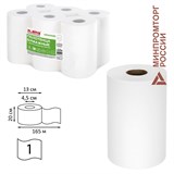 {{photo.Alt || photo.Description || 'Полотенца бумажные с центральной вытяжкой 165 м, LAIMA (M1/M2) ADVANCED, 1-слойные, белые, КОМПЛЕКТ 6 рулонов, 126098'}}