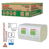 {{photo.Alt || photo.Description || 'Полотенца бумажные 200 шт., LAIMA (H3) ADVANCED WHITE, 2-слойные, белые, КОМПЛЕКТ 15 пачек, 23х20,5, V-сложение, 111341'}}