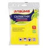 {{photo.Alt || photo.Description || 'Салфетка универсальная ЛАЙМА, КОМПЛЕКТ 5 шт., вискоза, 30*38см'}}