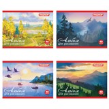 {{photo.Alt || photo.Description || 'Альбом для рисования, МАЛЫЙ ФОРМАТ А5, 40 л., скоба, обложка офсет, ПИФАГОР, 200х148 мм, "Природа" (4 вида), 104873'}}