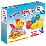 {{photo.Alt || photo.Description || 'Гуашь ЮНЛАНДИЯ ЮНЫЙ ВОЛШЕБНИК, 12 цветов по 20 мл, высшее качество, 191333'}}