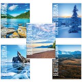 {{photo.Alt || photo.Description || 'Тетрадь А5, 48 л., BRAUBERG, скоба, клетка, обложка картон, ПРИРОДА, 403031'}}
