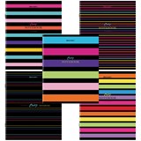 {{photo.Alt || photo.Description || 'Тетрадь А5, 96 л., BRAUBERG, скоба, клетка, глянцевая ламинация, Color Stripes, 404430'}}