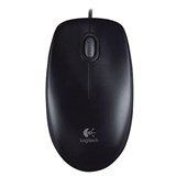 {{photo.Alt || photo.Description || 'Мышь проводная LOGITECH B100, USB, 2 кнопки + 1 колесо-кнопка, оптическая, черная, 910-003357'}}