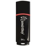 {{photo.Alt || photo.Description || 'Флеш-диск 64 GB, SMARTBUY Crown, USB 2.0, черный, SB64GBCRW-K'}}