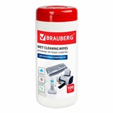 {{photo.Alt || photo.Description || 'Салфетки для пластиковых поверхностей BRAUBERG, туба 100 шт., влажные, 510123'}}