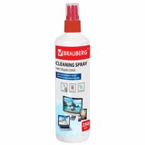 {{photo.Alt || photo.Description || 'Чистящая жидкость-спрей BRAUBERG для LCD (ЖК)-мониторов, оптики и стекол, 250 мл, 510120'}}