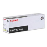 Тонер CANON (C-EXV17Y) iR4080/4580/5185, желтый, оригинальный, ресурс 30000 стр., 0259B002 320722