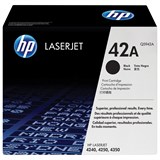 Картридж лазерный HP (Q5942А) LaserJet 4250/4350 и другие, №42А, оригинальный, ресурс 10000 страниц, Q5942A 360485