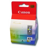 Картридж струйный CANON (CL-41) Pixma iP1200/1600/1700/2200/MP150/160/170/180/210, цветной, 0617B025 360514