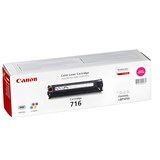 Картридж лазерный CANON (716М) LBP-5050, пурпурный, ресурс 1500 страниц, оригинальный, 1978B002 360731