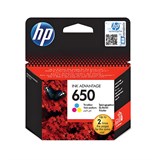 {{photo.Alt || photo.Description || 'Картридж струйный HP (CZ102AE) Deskjet Ink Advantage 2515/2516 №650, цветной, оригинальный'}}