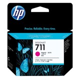 Картридж струйный для плоттера HP (CZ135A) Designjet T120/520, №711, пурпурный, КОМПЛЕКТ 3 шт. х 29 мл, оригинальный 361316