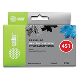 {{photo.Alt || photo.Description || 'Картридж струйный CACTUS (CS-CLI451C) для CANON Pixma iP7240, голубой'}}