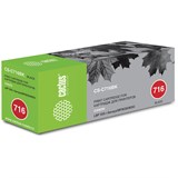 Картридж лазерный CACTUS (CS-C716BK) для CANON LBP-5050, черный, ресурс 2500 стр. 362730