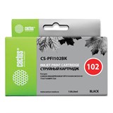 Картридж струйный CACTUS (CS-PFI102BK) для CANON iPF500/510/F600/605/650/700, черный 362783