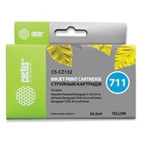 Картридж струйный CACTUS (CS-CZ132) для плоттеров HP DesignJet T120/T520, желтый 362815