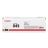 Картридж лазерный CANON (045Y) MF635/633/631/LBP 611/613, желтый, ресурс 1300 стр., оригинальный, 1239C002 362921