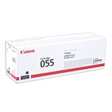 Картридж лазерный CANON (055BK) для LBP663/664/MF742/744/746, черный, оригинальный, ресурс 2300 страниц, 3016C002 363330