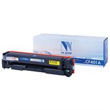 Картридж лазерный NV PRINT (NV-CF401A) для HP M252dw/M252n/M274n/M277dw/M277n7, голубой, ресурс 1400 страниц 363412