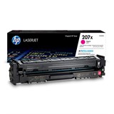{{photo.Alt || photo.Description || 'Картридж лазерный HP (W2213X) Color LJ M282/M283/M255, №207X, пурпурный, оригинальный, ресурс 2450 страниц'}}