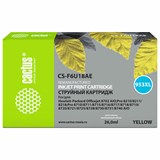 Картридж струйный CACTUS (CS-F6U18AE) для HP OfficeJet Pro 7740/8210/8218/8710/8715, желтый 364182