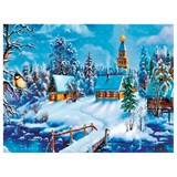 {{photo.Alt || photo.Description || 'Картина стразами (алмазная мозаика) 30х40 см, ОСТРОВ СОКРОВИЩ "Зимний пейзаж", без подрамника, 662408'}}