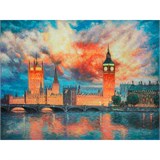 {{photo.Alt || photo.Description || 'Картина стразами (алмазная мозаика) 40х50 см, ОСТРОВ СОКРОВИЩ "Небо Лондона", на подрамнике, 662592'}}