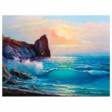 {{photo.Alt || photo.Description || 'Картина стразами (алмазная мозаика) 60х80 см, ОСТРОВ СОКРОВИЩ "Море", без подрамника, 662453'}}