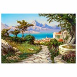 {{photo.Alt || photo.Description || 'Картина стразами (алмазная мозаика), 60х80 см, ОСТРОВ СОКРОВИЩ "Город у моря", без подрамника, 663870'}}