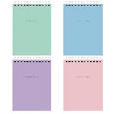 {{photo.Alt || photo.Description || 'Блокнот МАЛЫЙ ФОРМАТ А6 108х145 мм, 40 л., гребень, картон, клетка, BRAUBERG "Minimal Pastel", 116429'}}