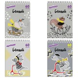 {{photo.Alt || photo.Description || 'Блокнот А5 146х205 мм, 60 л., гребень, картон, клетка, ЮНЛАНДИЯ, "Непоседы", 129815'}}