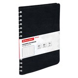 {{photo.Alt || photo.Description || 'Тетрадь А5 (148x218 мм), BRAUBERG "Office PRO", гибкая, под кожу, гребень, 80 л., черная, 111046'}}