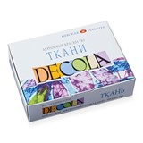 {{photo.Alt || photo.Description || 'Краски по ткани акриловые "Декола", 12 цветов по 20 мл, в баночках, 4141216'}}