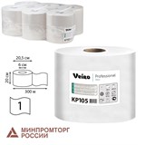 {{photo.Alt || photo.Description || 'Полотенца бумажные с центральной вытяжкой 300 м, VEIRO (Система M2) BASIC, 1-слойные, цвет натуральный, КОМПЛЕКТ 6 рулонов, KP105'}}