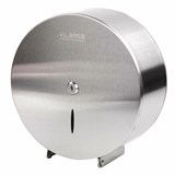 {{photo.Alt || photo.Description || 'Диспенсер для туалетной бумаги LAIMA PROFESSIONAL INOX, (Система T2) малый, нержавеющая сталь, матовый, 605698'}}