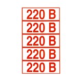 {{photo.Alt || photo.Description || 'Знак электробезопасности "Указатель напряжения 220 В", КОМПЛЕКТ 20 штук, 20х50 мм, пленка, Z05'}}