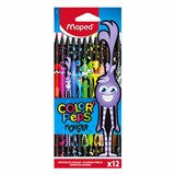 {{photo.Alt || photo.Description || 'Карандаши цветные MAPED "COLOR PEP'S Black Monster", 12 цветов, трехгранные, 862612'}}